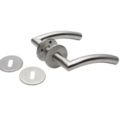 HABO 19 MM DØRGREB RUSTFRIT STÅL L-FORM