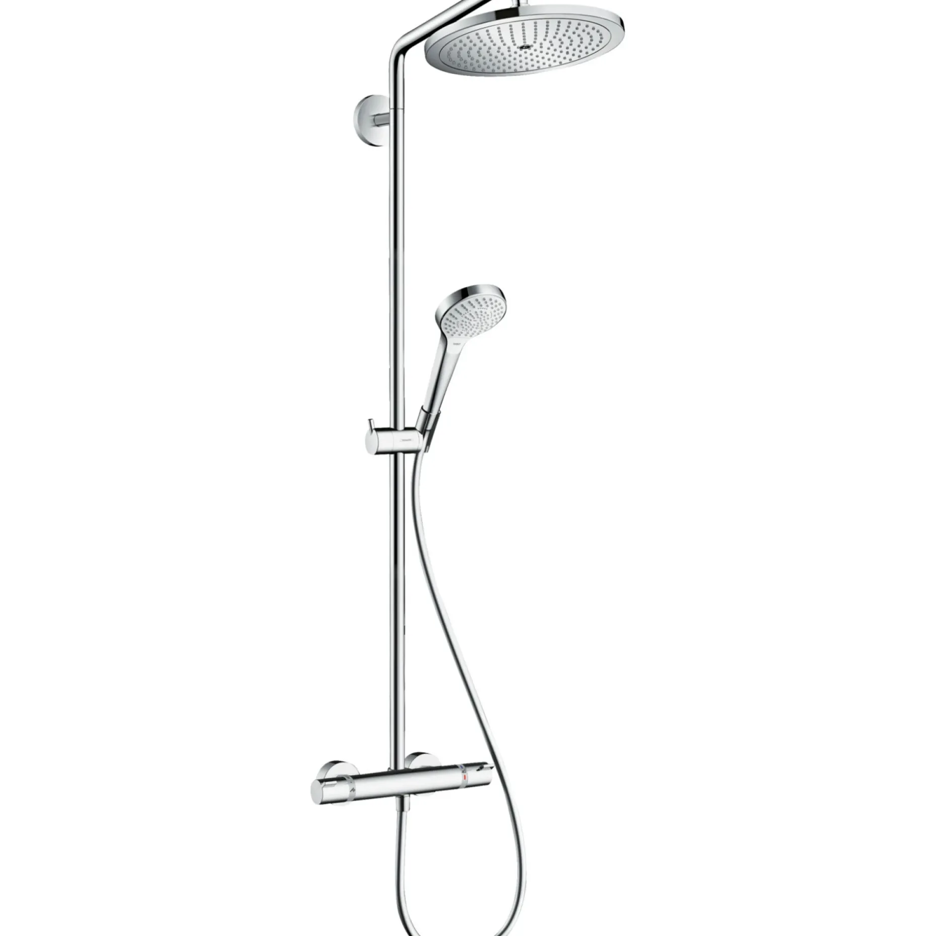 HANSGROHE CROMA SELECT S280 1JET BRUSESYSTEM FORKROMET