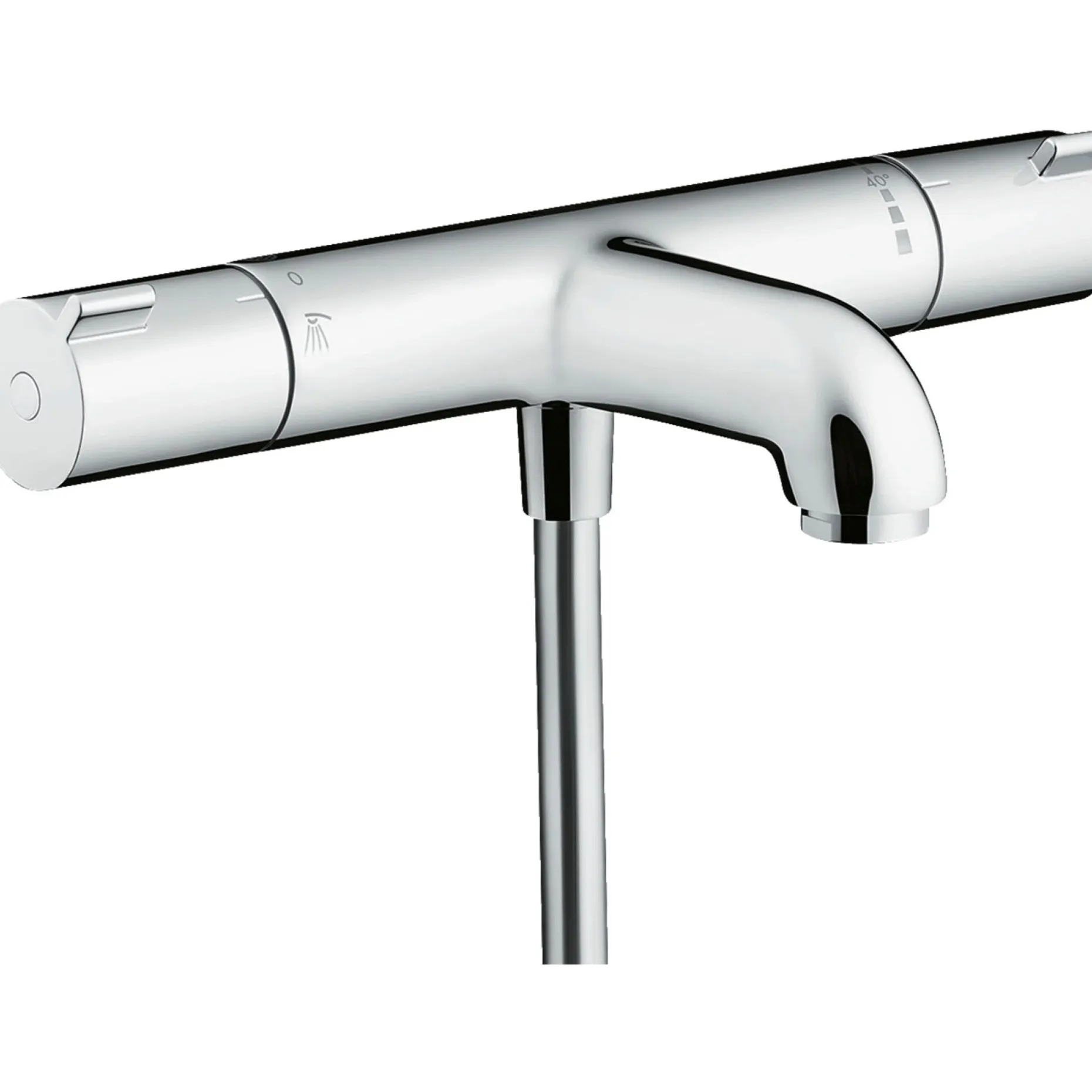 HANSGROHE ECOSTAT 1001 KAR/BRUSEARMATUR FORKROMET