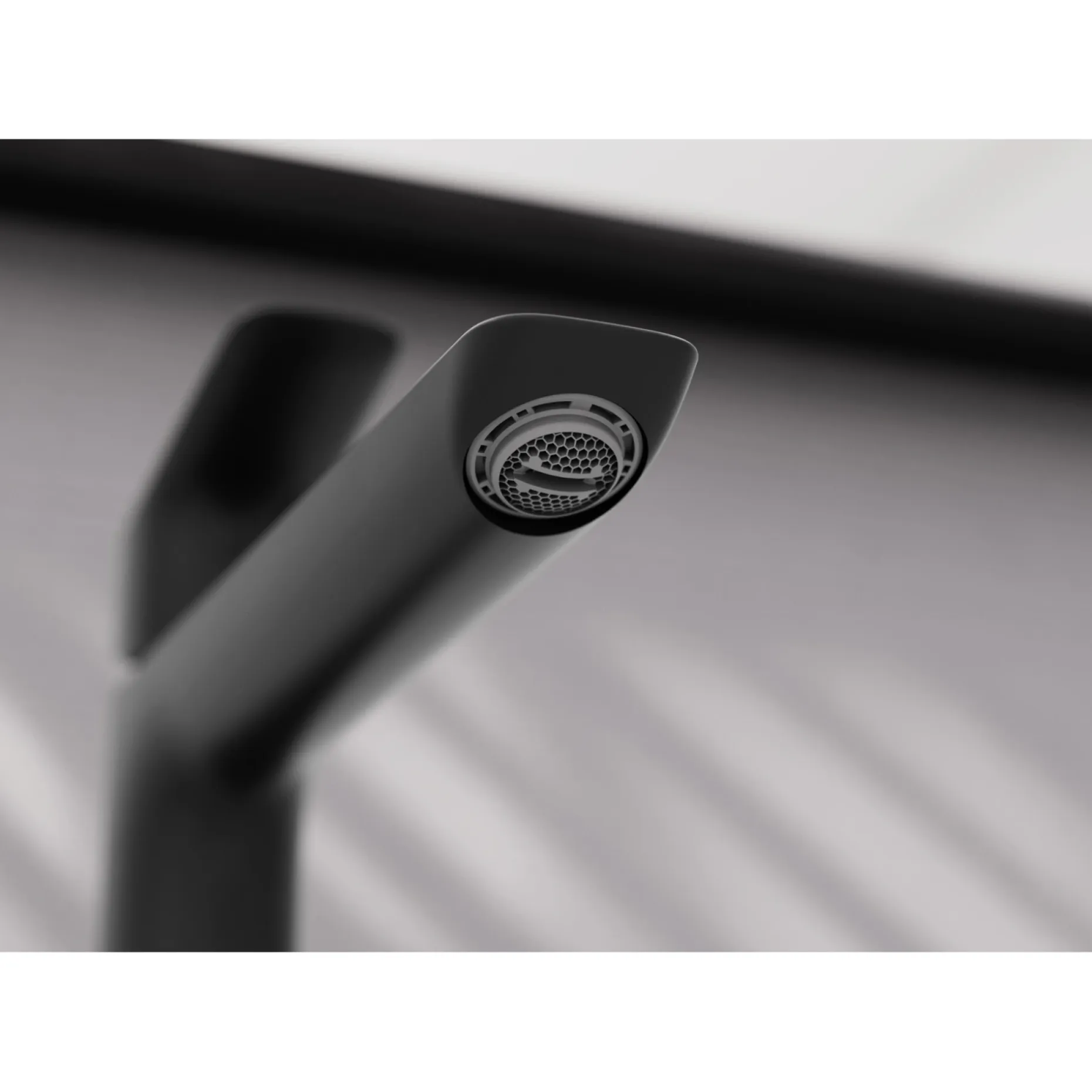 HANSGROHE LOGIS 110 FINE HÅNDVASKARMATUR 1-GREB MAT SORT