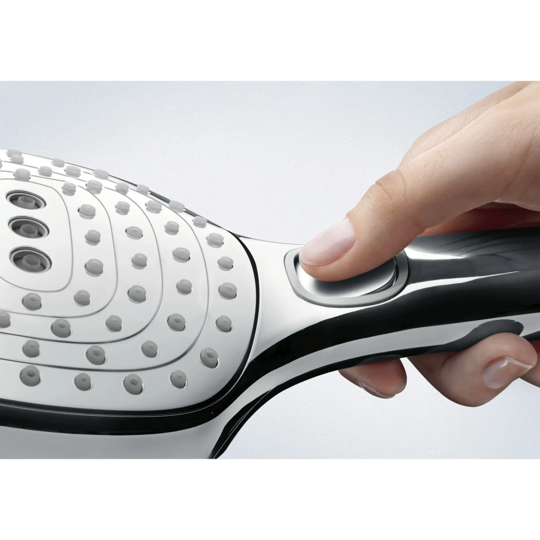 HANSGROHE RAINDANCE SELECT E120 3JET HÅNDBRUSER HVID/FORKROMET