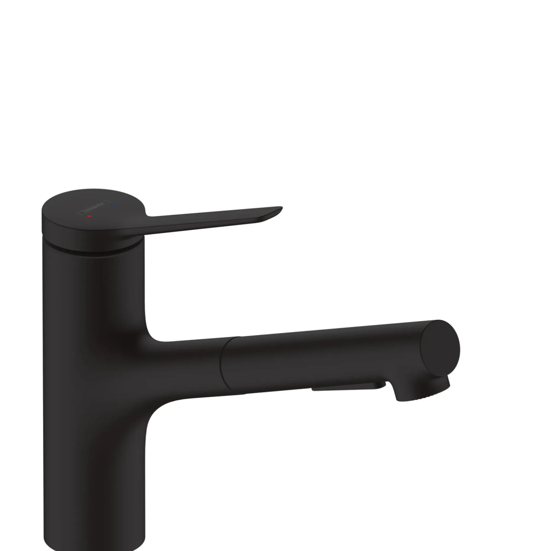 HANSGROHE ZESIS M33 150, 2-JET KØKKENARMATUR MAT SORT