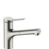 HANSGROHE ZESIS M33 150 KØKKENARMATUR BØRSTET KROM