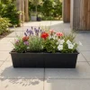 HORTUS AGRO 208-400 ALTANKASSE PLAST ANTRACITGRÅ L60 CM