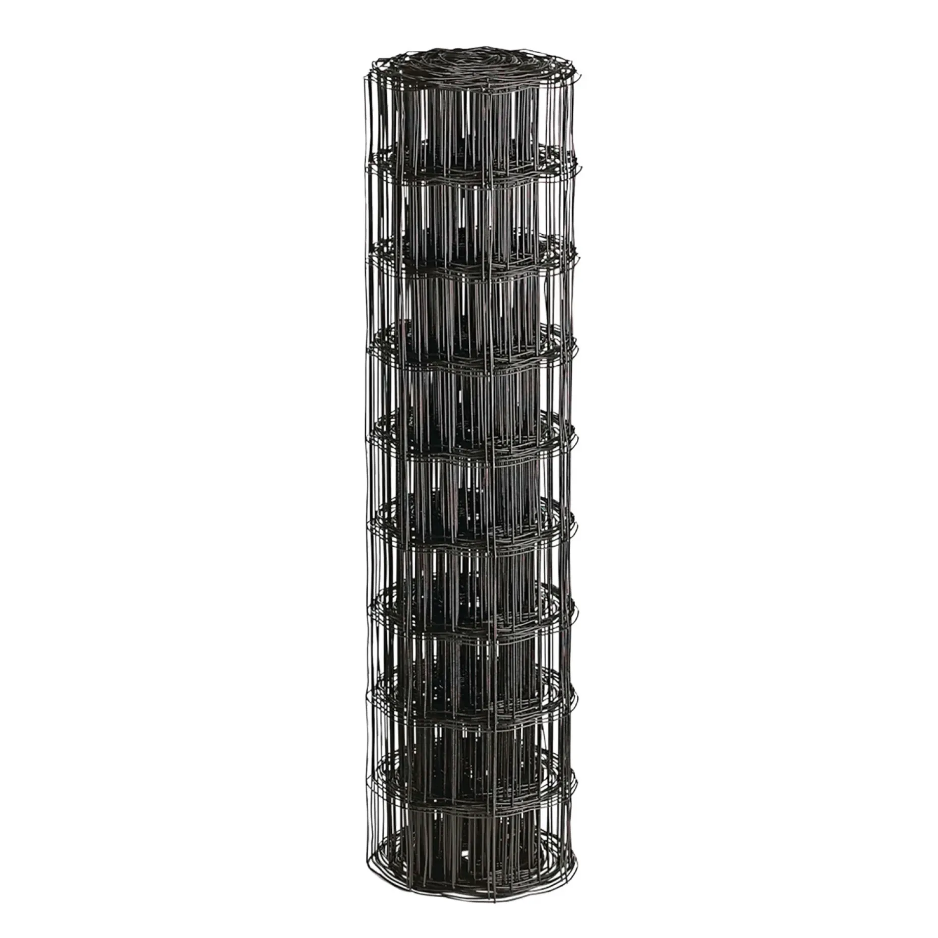 HORTUS PVC FRI TRÅDHEGN SORT PLASTBELAGT 0.60 X 20 M