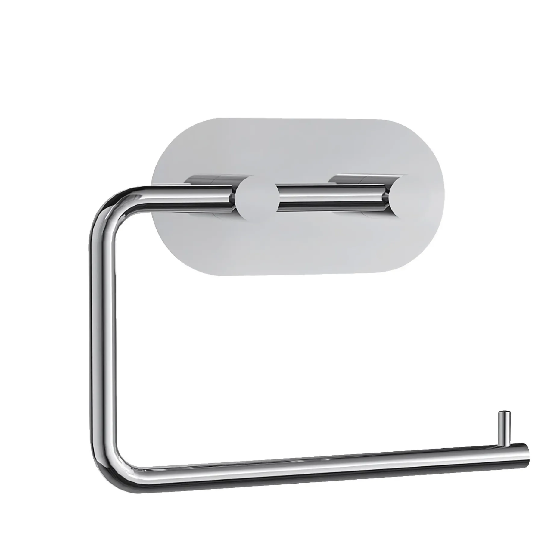 HOUSE TOILETPAPIRHOLDER KROM