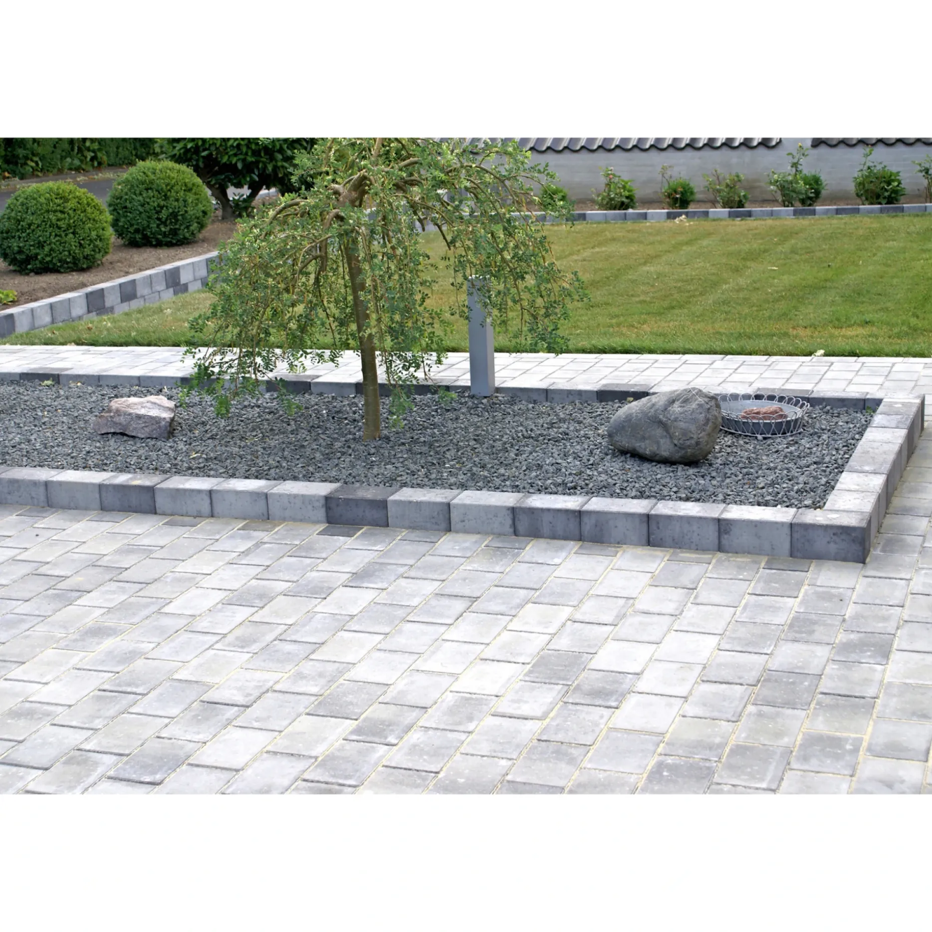 IBF BONDESTEN NORMALSTEN BELÆGNINGSSTEN 5 X 14 X 21 CM GRÅMIX