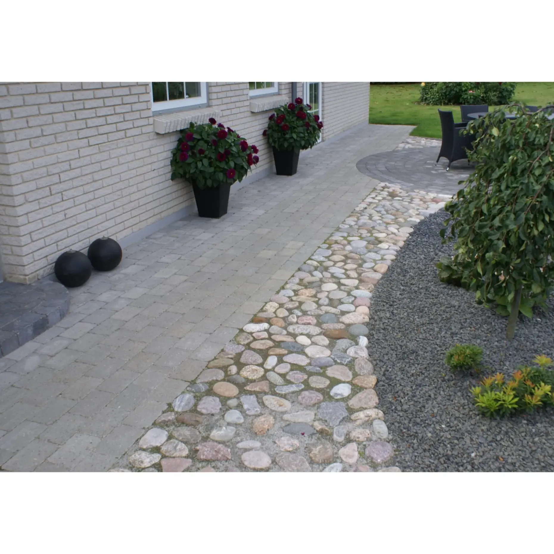 IBF HOLMEGAARDSTEN NORMALSTEN BELÆGNINGSSTEN 7 X 14 X 21 CM GRÅ
