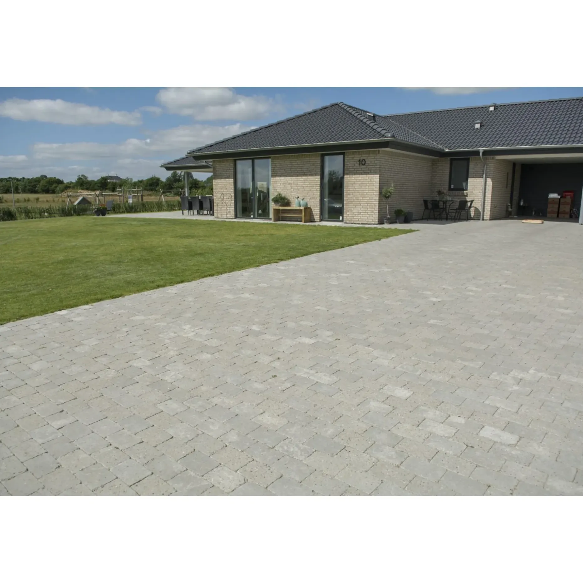 IBF HOLMEGAARDSTEN NORMALSTEN BELÆGNINGSSTEN 7 X 14 X 21 CM GRÅ