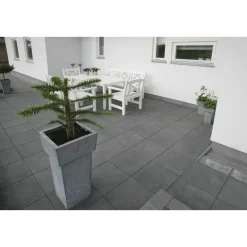 IBF MODUL 30 HAVEFLISE 8 X 30 X 30 CM SORT/ANTRACIT