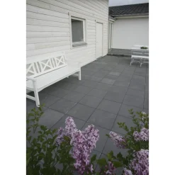 IBF MODUL 30 HAVEFLISE 5 X 30 X 30 CM SORT/ANTRACIT