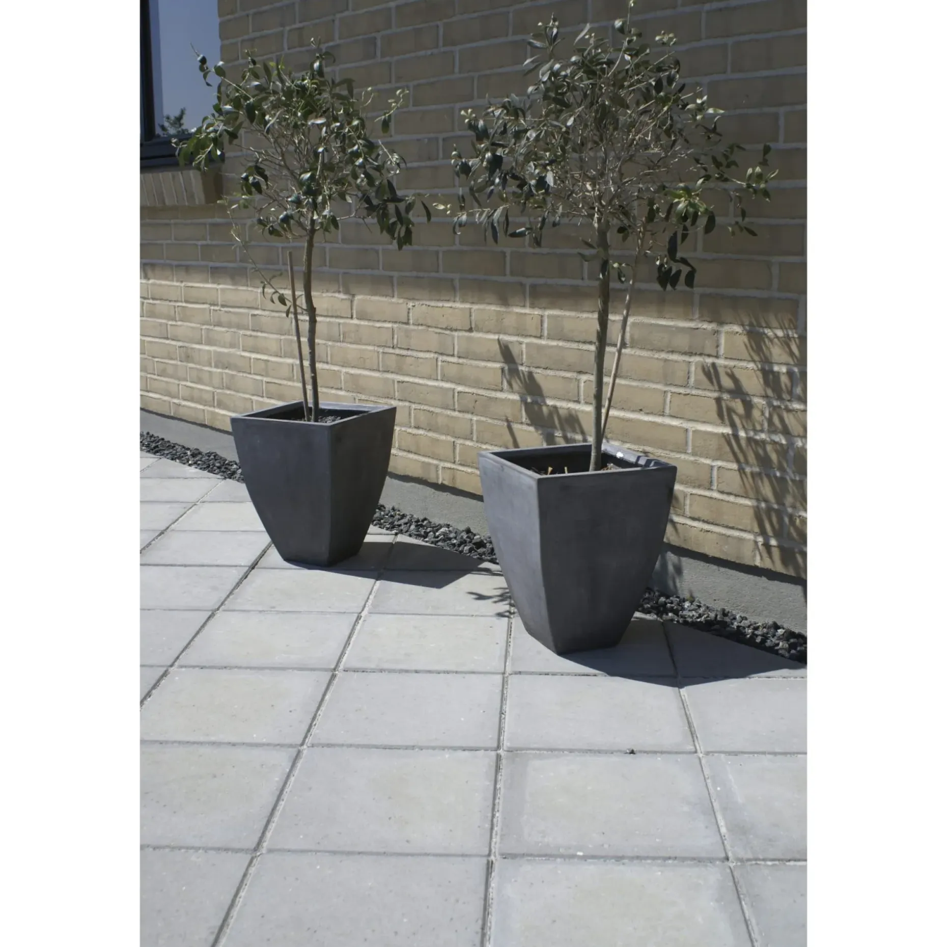 IBF MODUL 30 HAVEFLISE 5 X 30 X 30 CM GRÅ