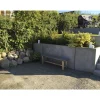 IBF PARKLINE T-ELEMENT STØTTEMUR 10 X 120 X 80 CM GRÅ