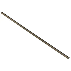 I-WOOD AFSLUTNINGSLISTE EG, SORT OLIE 17 X 42 X 2400 MM