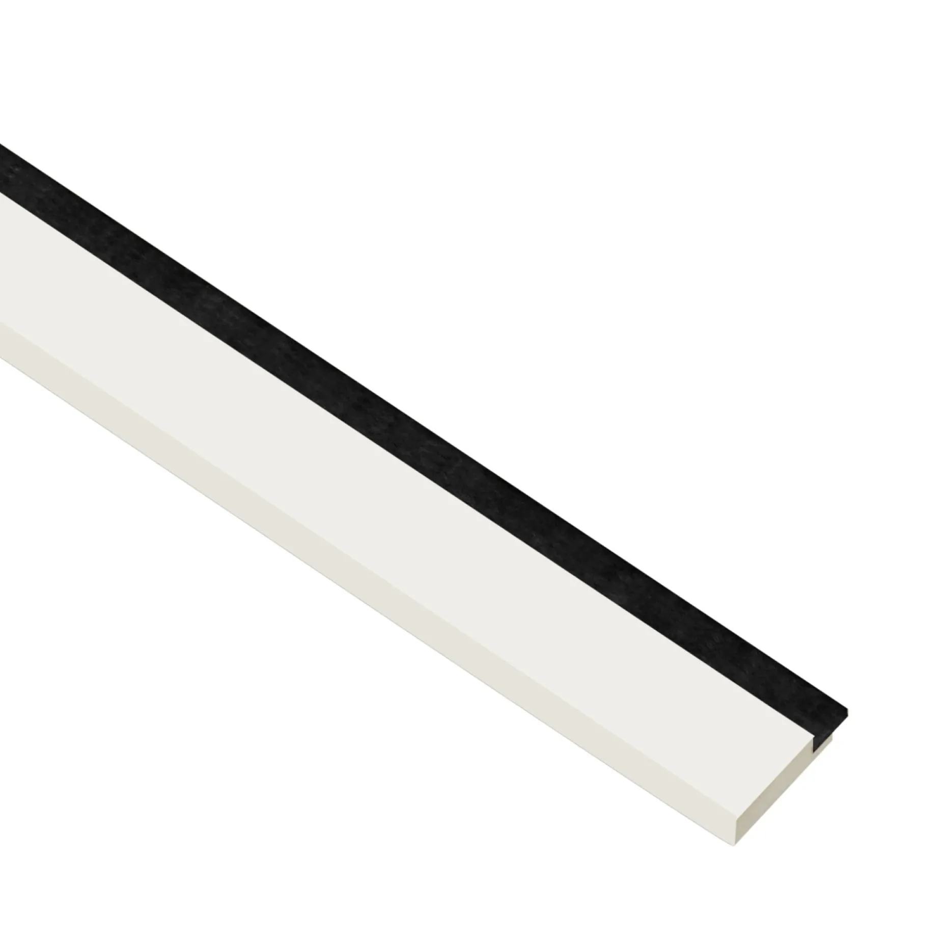 I-WOOD AFSLUTNINGSLISTE HVID 16 X 42 X 2400 MM