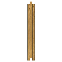 I-WOOD AKUSTIKPANEL EG BRUN OLIE 17 X 300 X 2400 MM