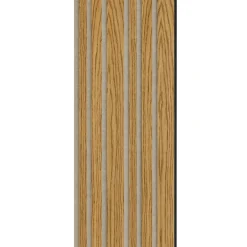 I-WOOD AKUSTIKPANEL EG BRUN OLIE 17 X 300 X 2400 MM