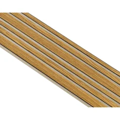 I-WOOD AKUSTIKPANEL EG BRUN OLIE 17 X 300 X 2400 MM