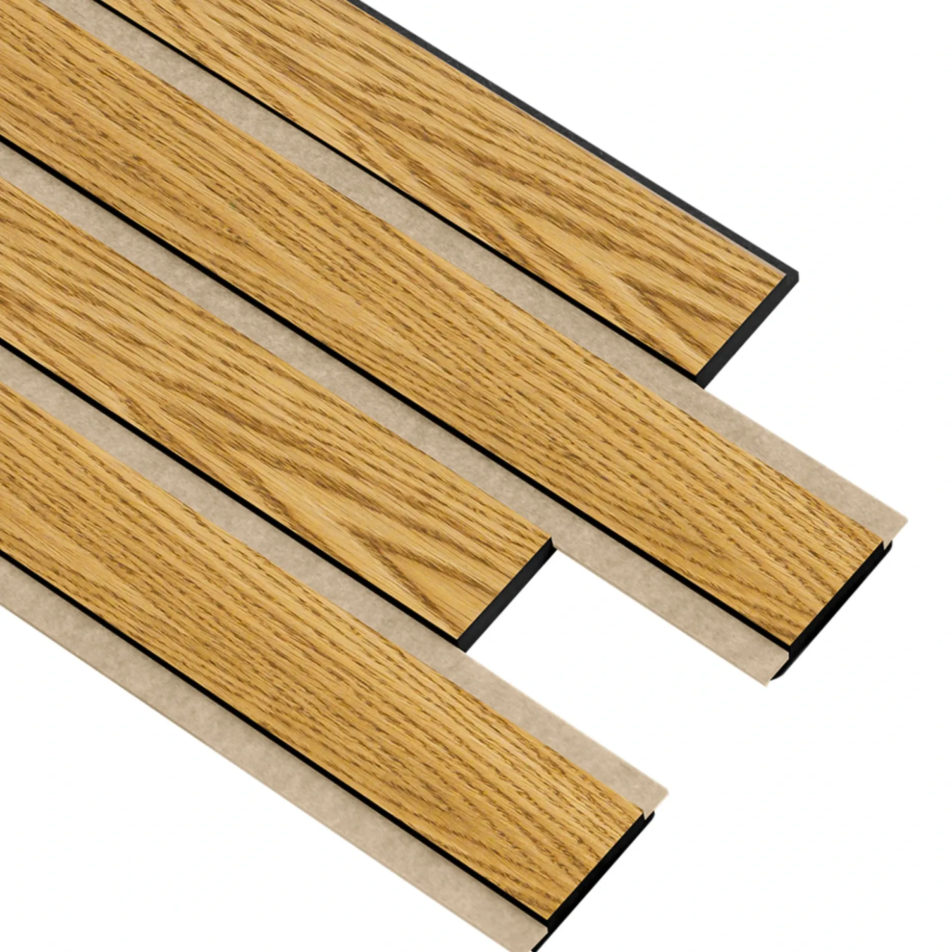 I-WOOD AKUSTIKPANEL EG BRUN OLIE 17 X 300 X 2400 MM