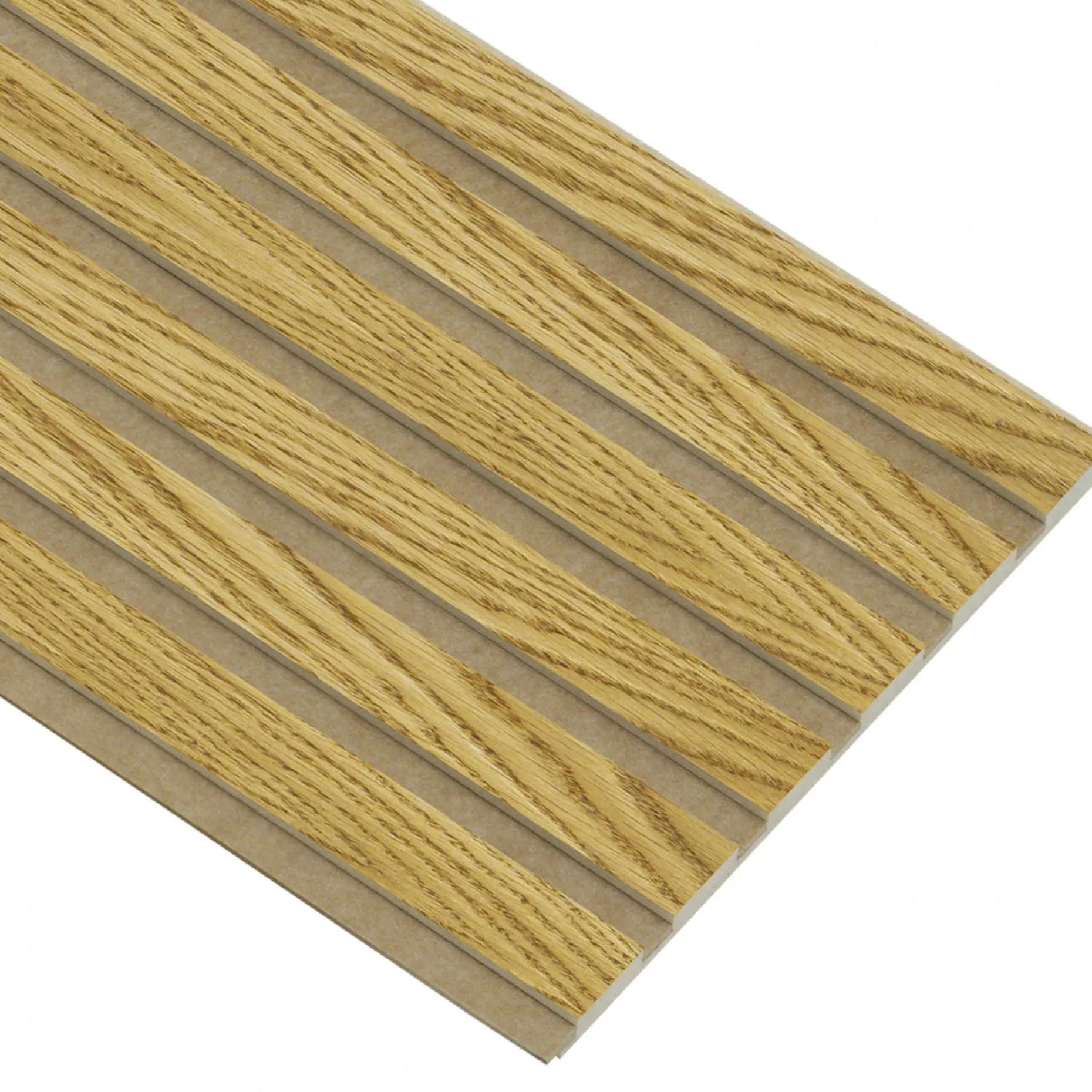 I-WOOD AKUSTIKPANEL EG BRUN OLIE 16 X 300 X 2400 MM