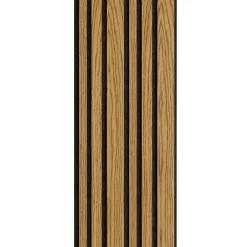 I-WOOD AKUSTIKPANEL EG BRUN OLIE 17 X 300 X 2400 MM