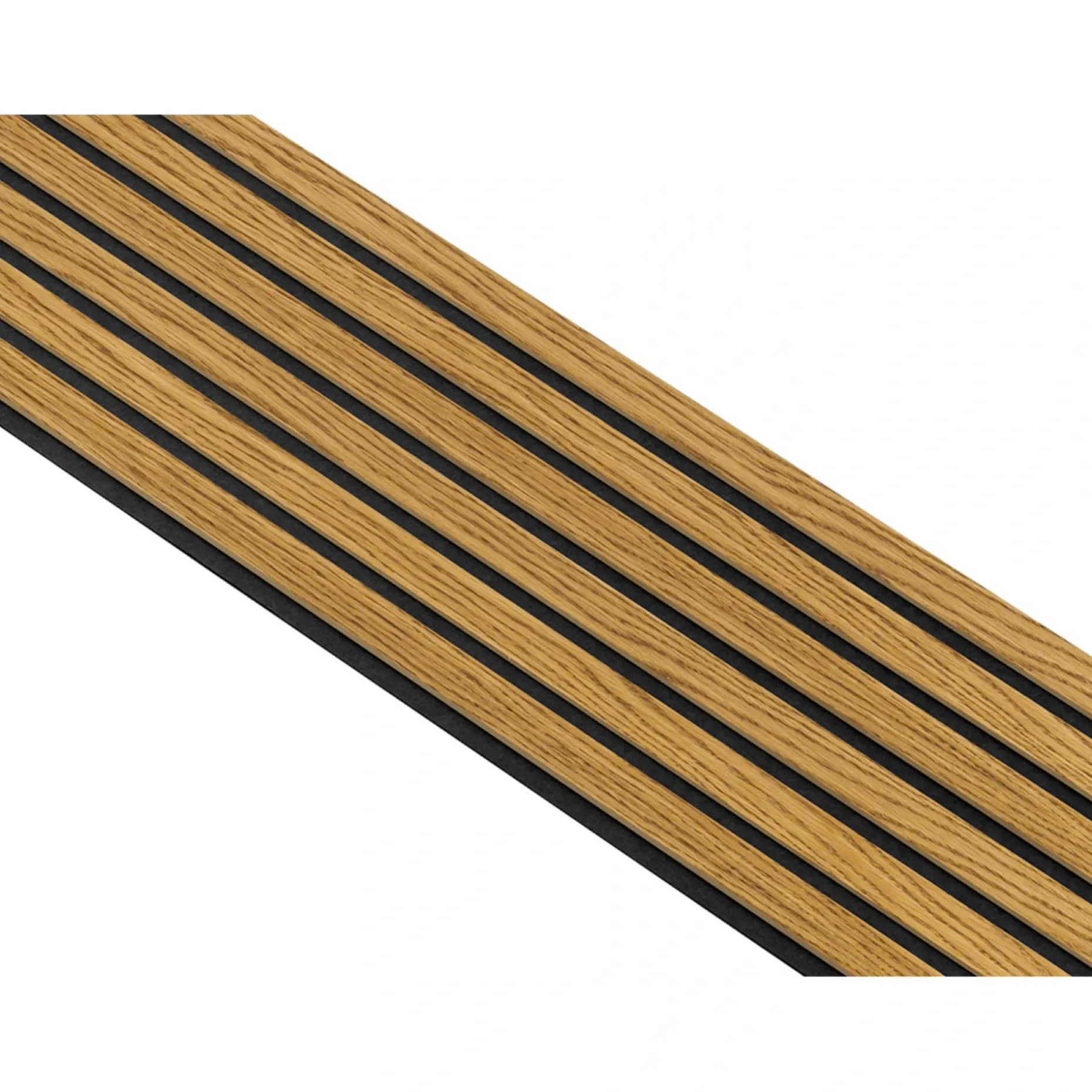 I-WOOD AKUSTIKPANEL EG BRUN OLIE 16 X 300 X 2400 MM