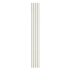 I-WOOD AKUSTIKPANEL EG HVIDMALET 16 X 300 X 2400 MM