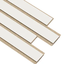 I-WOOD AKUSTIKPANEL EG HVIDMALET 16 X 300 X 2400 MM