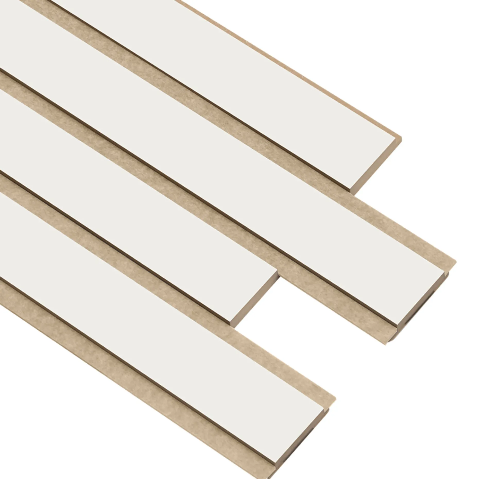 I-WOOD AKUSTIKPANEL EG HVIDMALET 16 X 300 X 2400 MM