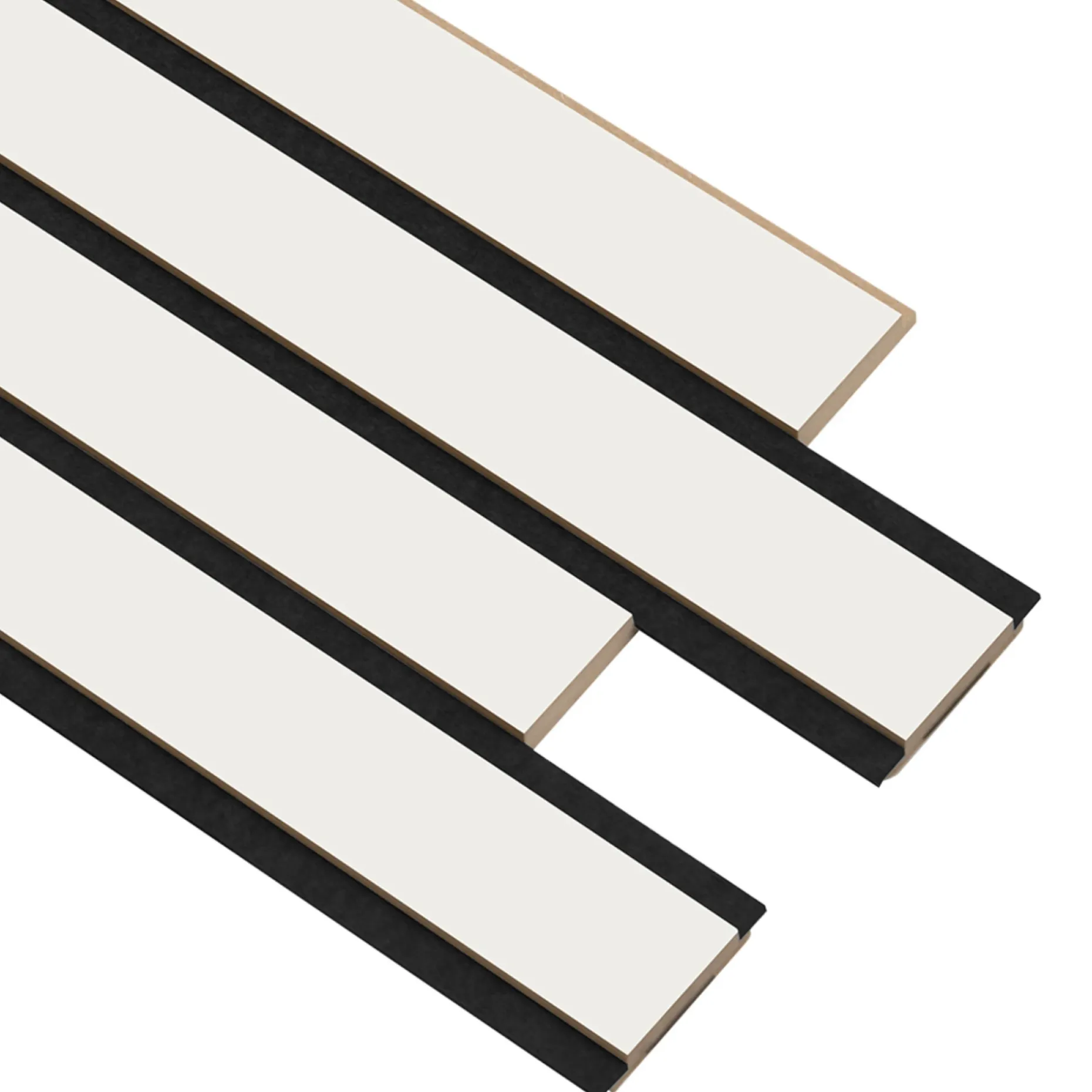 I-WOOD AKUSTIKPANEL EG HVIDMALET 16 X 300 X 2400 MM