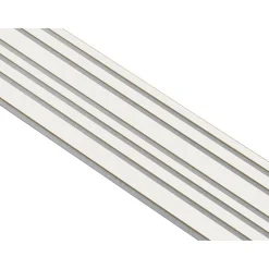 I-WOOD AKUSTIKPANEL EG HVIDMALET 16 X 300 X 2400 MM