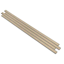 I-WOOD AKUSTIKPANEL EG HVID OLIE 17 X 300 X 2400 MM
