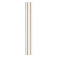 I-WOOD AKUSTIKPANEL EG HVIDMALET 16 X 300 X 2400 MM