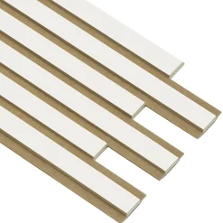 I-WOOD AKUSTIKPANEL EG HVIDMALET 16 X 300 X 2400 MM