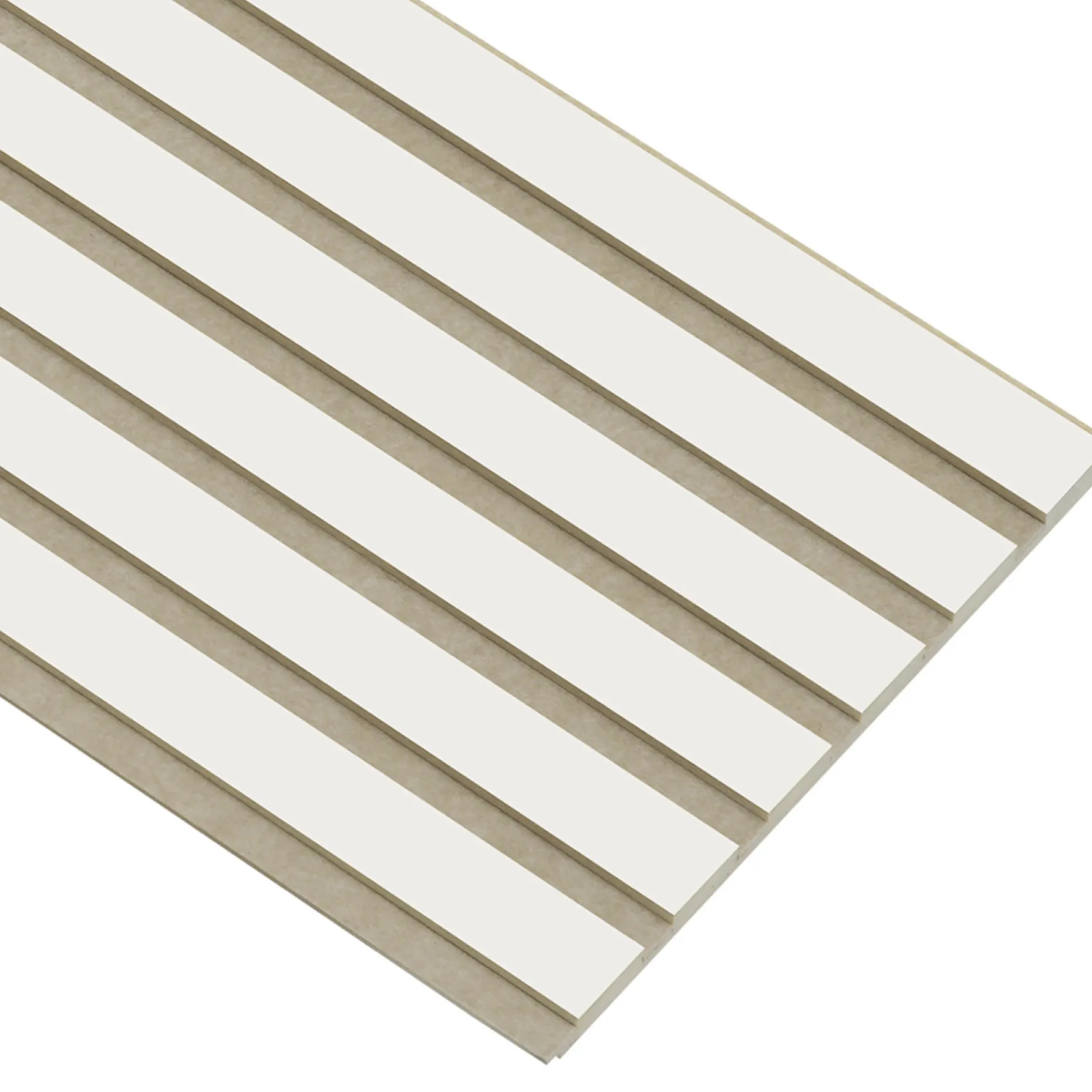 I-WOOD AKUSTIKPANEL EG HVIDMALET 16 X 300 X 2400 MM