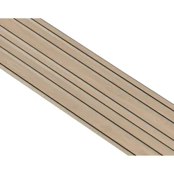 I-WOOD AKUSTIKPANEL EG HVID OLIE 17 X 300 X 2400 MM