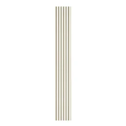 I-WOOD AKUSTIKPANEL EG HVIDMALET 16 X 300 X 2400 MM