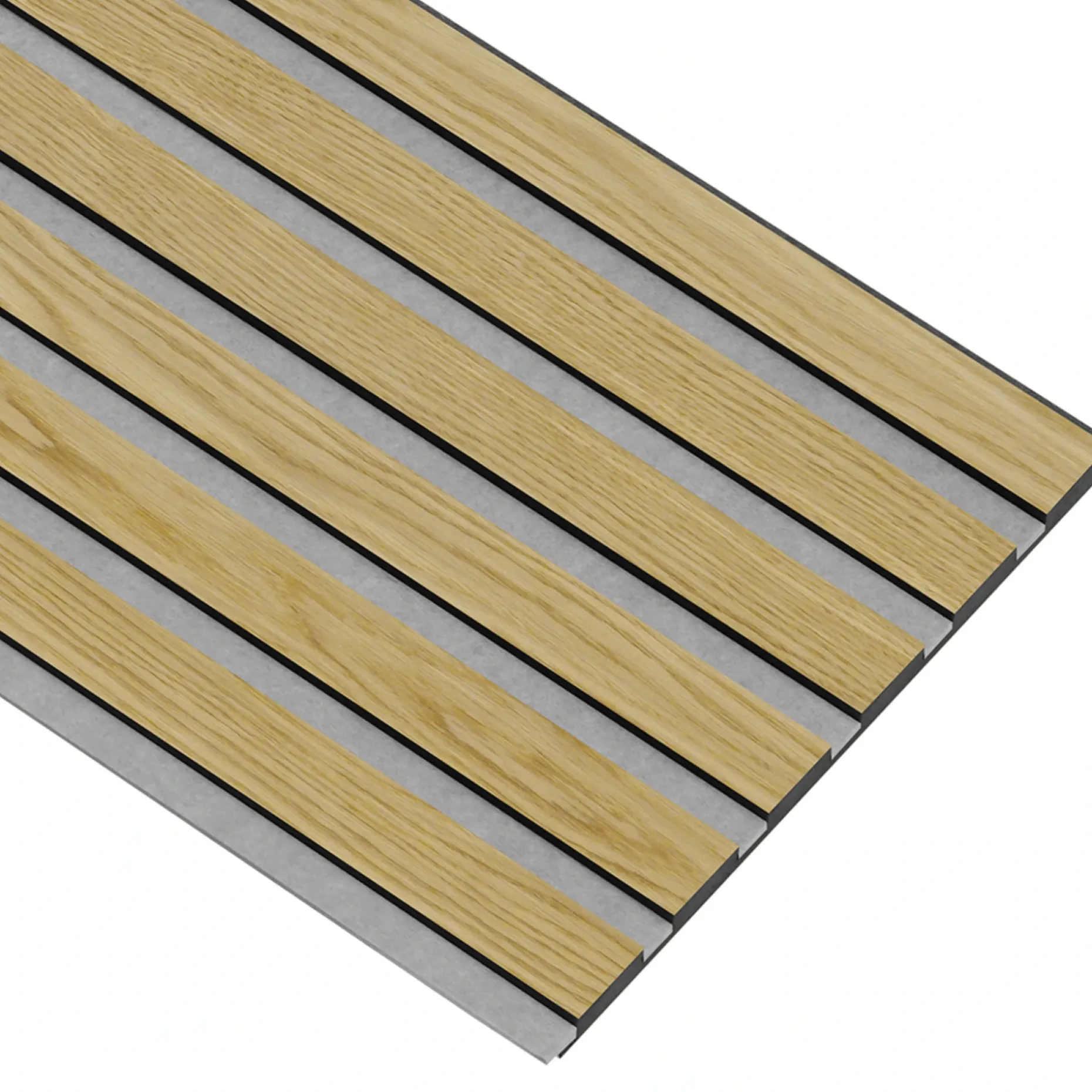 I-WOOD AKUSTIKPANEL EG KLAR OLIE 17 X 300 X 2400 MM