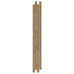 I-WOOD AKUSTIKPANEL EG MØRKEBRUN OLIE 17 X 300 X 2400 MM