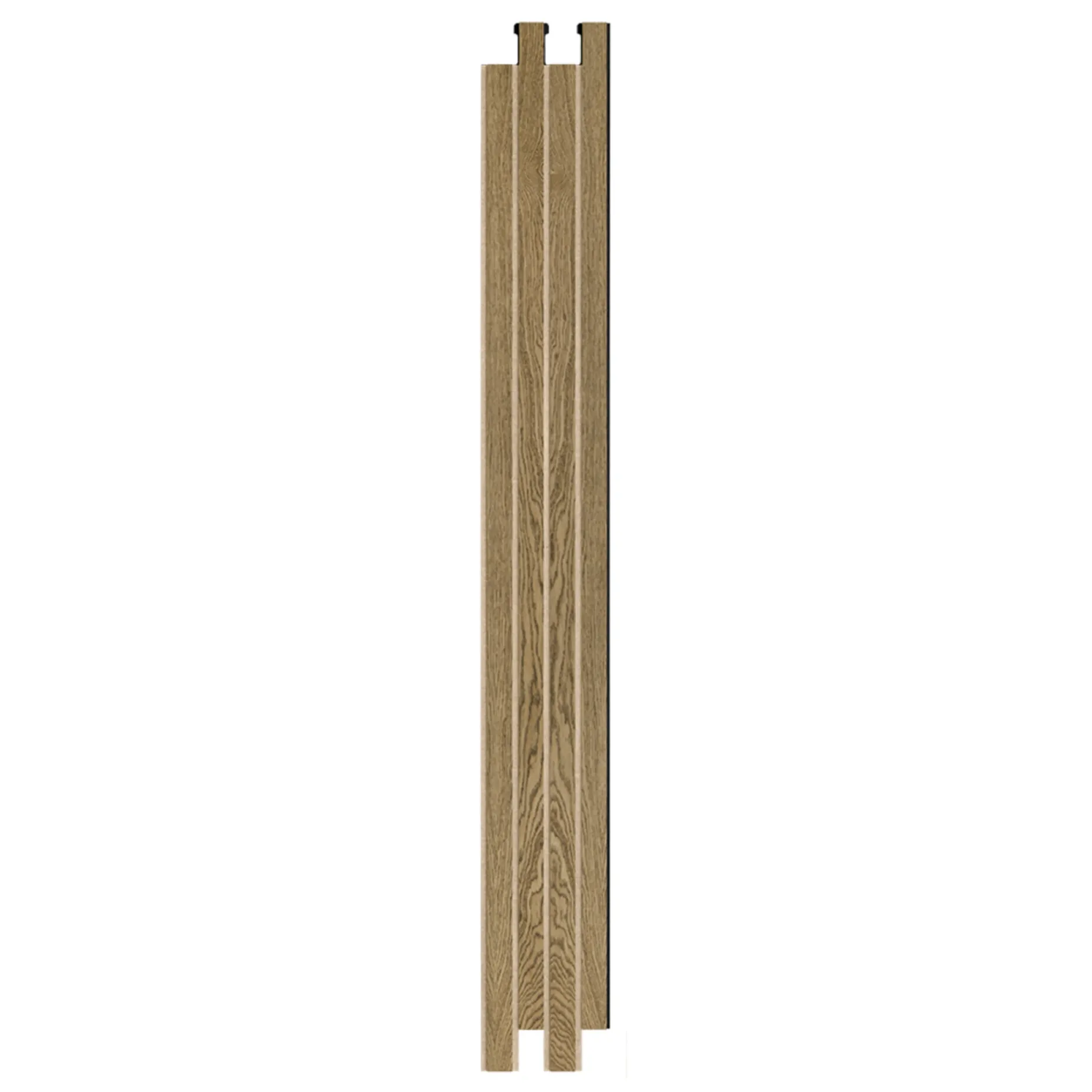 I-WOOD AKUSTIKPANEL EG MØRKEBRUN OLIE 17 X 300 X 2400 MM