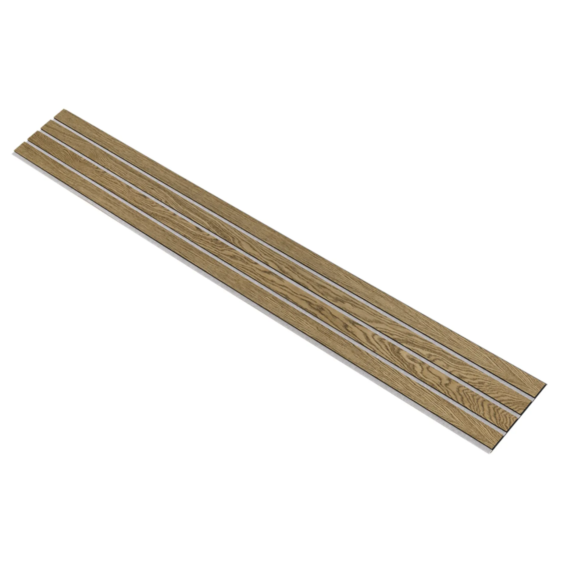 I-WOOD AKUSTIKPANEL EG MØRKEBRUN OLIE 17 X 300 X 2400 MM