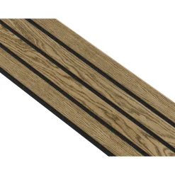 I-WOOD AKUSTIKPANEL EG MØRKEBRUN OLIE 16 X 300 X 2400 MM