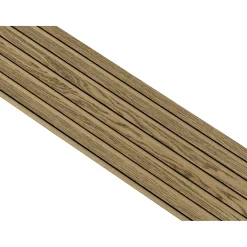 I-WOOD AKUSTIKPANEL EG MØRKEBRUN OLIE 17 X 300 X 2400 MM