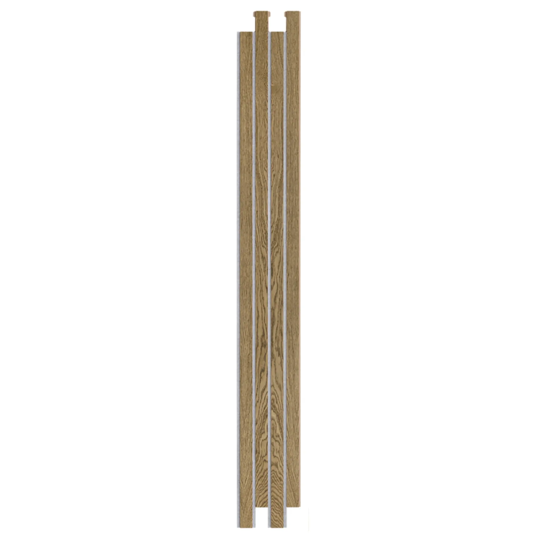I-WOOD AKUSTIKPANEL EG MØRKEBRUN OLIE 16 X 300 X 2400 MM