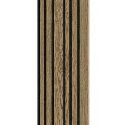 I-WOOD AKUSTIKPANEL EG MØRKEBRUN OLIE 16 X 300 X 2400 MM