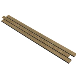 I-WOOD AKUSTIKPANEL EG MØRKEBRUN OLIE 16 X 300 X 2400 MM
