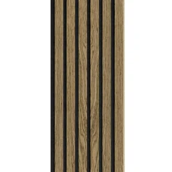 I-WOOD AKUSTIKPANEL EG MØRKEBRUN OLIE 16 X 300 X 2400 MM