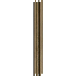 I-WOOD AKUSTIKPANEL EG MØRKEBRUN OLIE 17 X 300 X 2400 MM