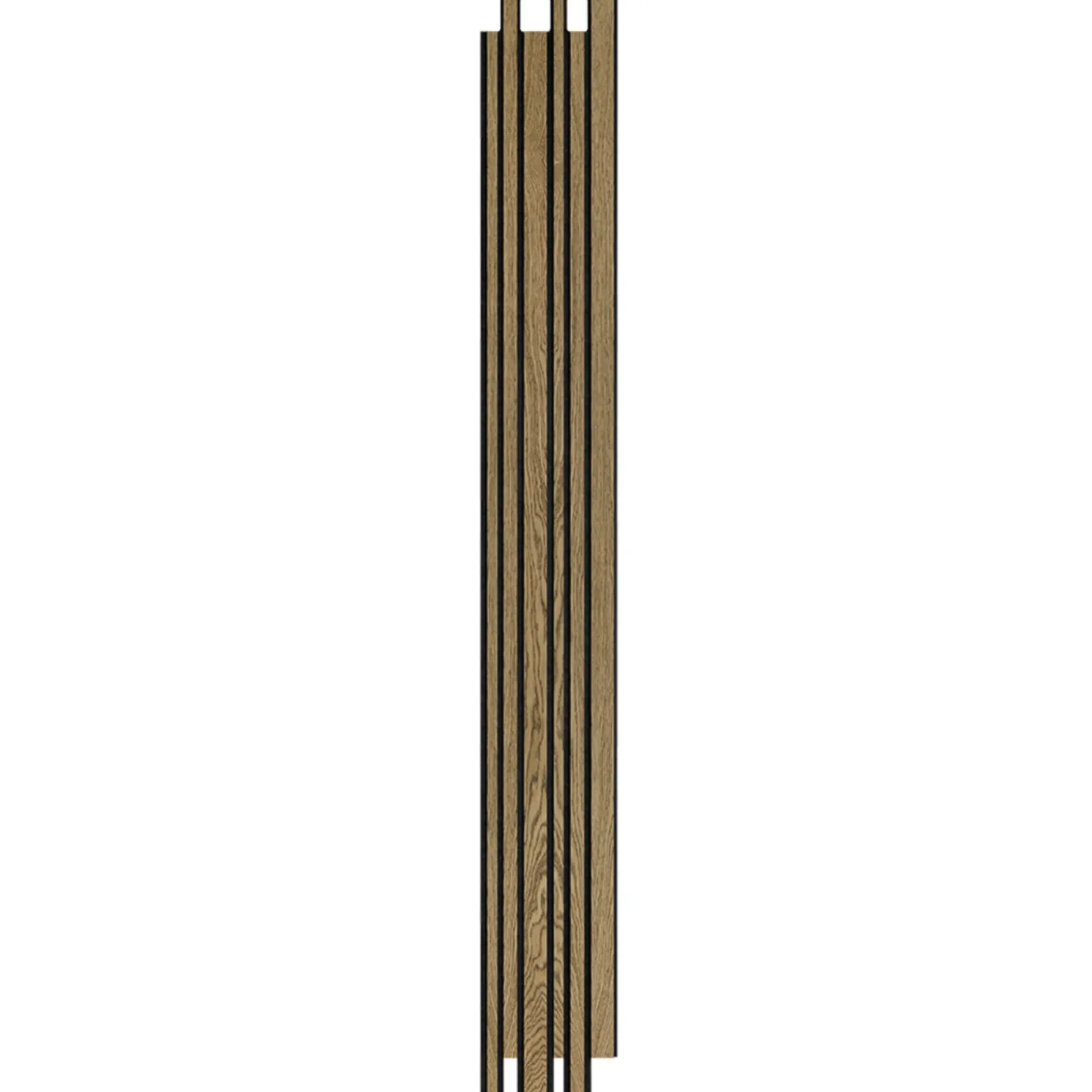 I-WOOD AKUSTIKPANEL EG MØRKEBRUN OLIE 17 X 300 X 2400 MM