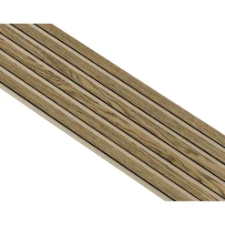 I-WOOD AKUSTIKPANEL EG MØRKEBRUN OLIE 17 X 300 X 2400 MM